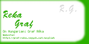 reka graf business card