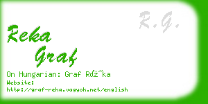 reka graf business card